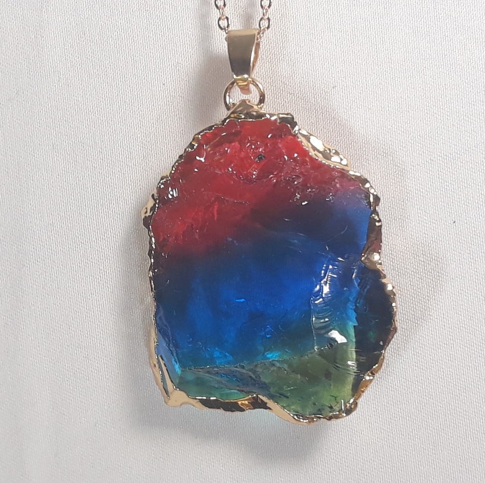 Rainbow Quartz Necklace